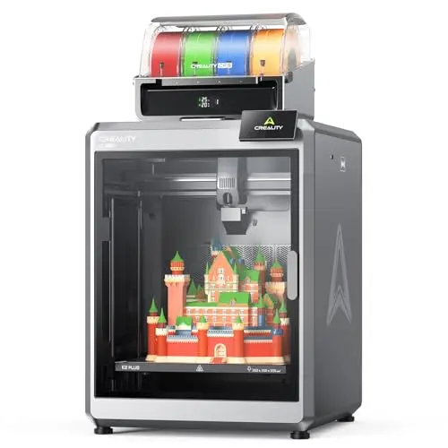 Creality K2 Plus Combo 3D printer showing its large 350mm build volume