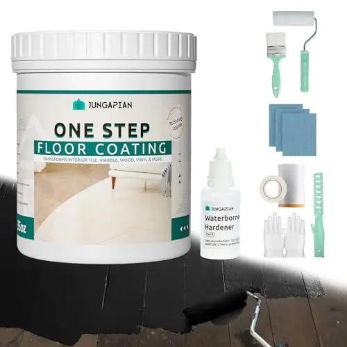 Jungarian All-In-One Floor Coating Kit in Black
