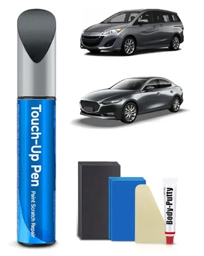 RSACET touch up paint pen and kit for Mazda car scratches