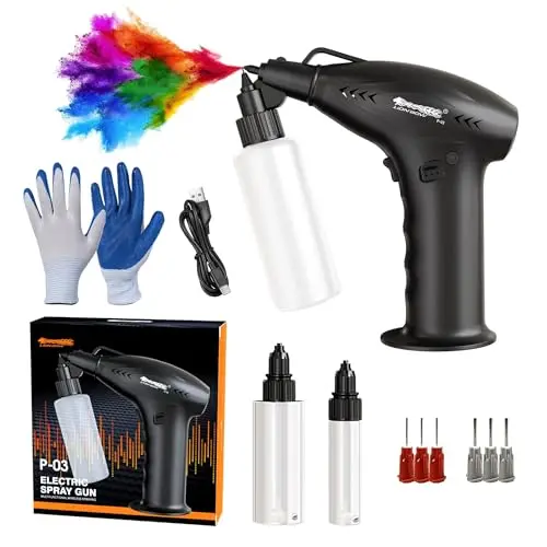 Lionbow cordless electric handheld paint sprayer gun
