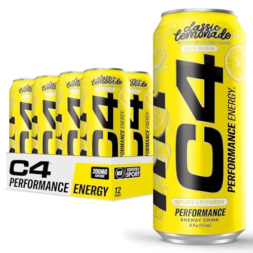 Cellucor C4 Energy Drink Lemonade Limited Edition can