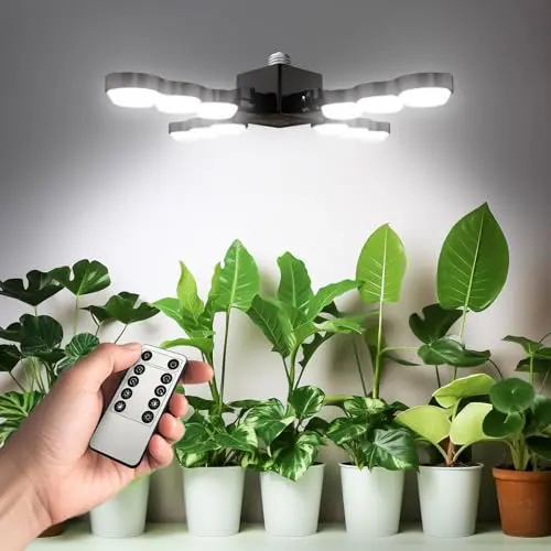 SANSI Folding Wings Grow Light showing its unique wing-shaped design