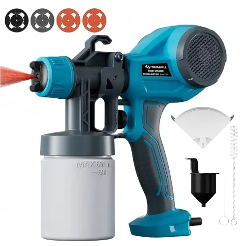 Tilswall Alien 500 blue compact paint sprayer gun